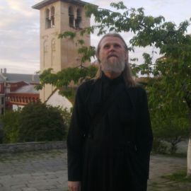Монастырь Ватопед, Афон Поездка отца Виктора на Афон. Апрель 2013
