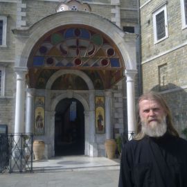 Монастырь святого Павла Поездка отца Виктора на Афон. Апрель 2013