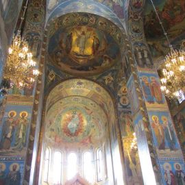 Знаменитая мозаика храма Спаса на Крови Паломническая поездка к святыням Санкт-Петербурга