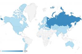 Статистика посещений сайта в июле 2018 года